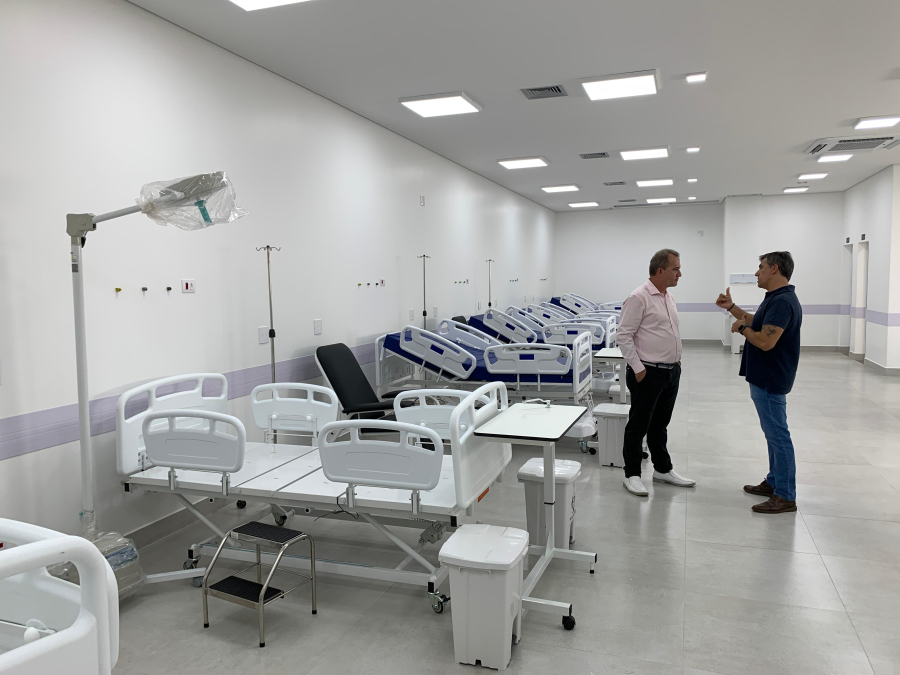 Nova UTI do Hospital Municipal de Nova Odessa entra em fase final de montagem de equipamentos